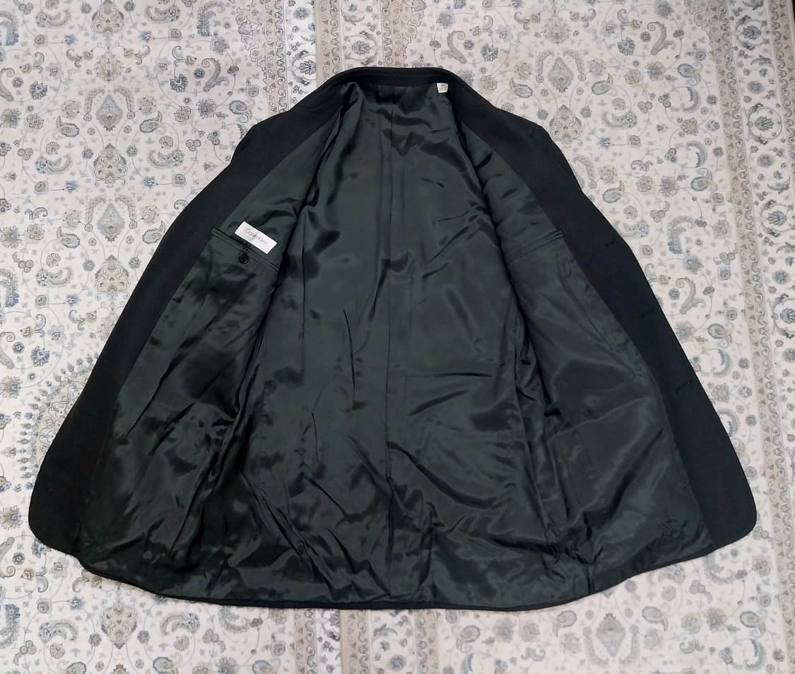 CK 컬렉션 최상위라인 진녹색 울 블레이저 50 상품이미지2