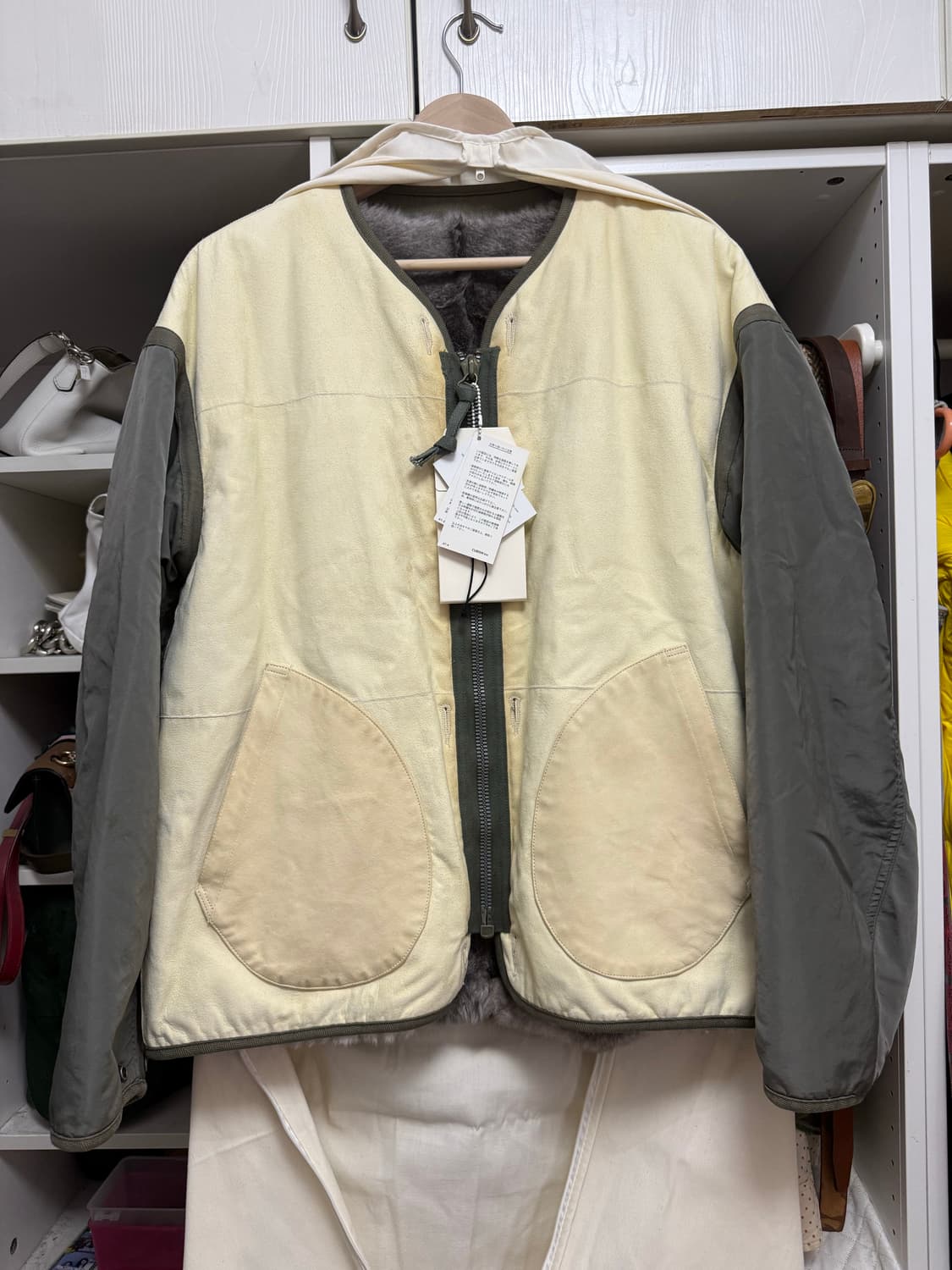 [3]비즈빔24ss Iris RBT 아이리스 토끼털 자켓 상품이미지1