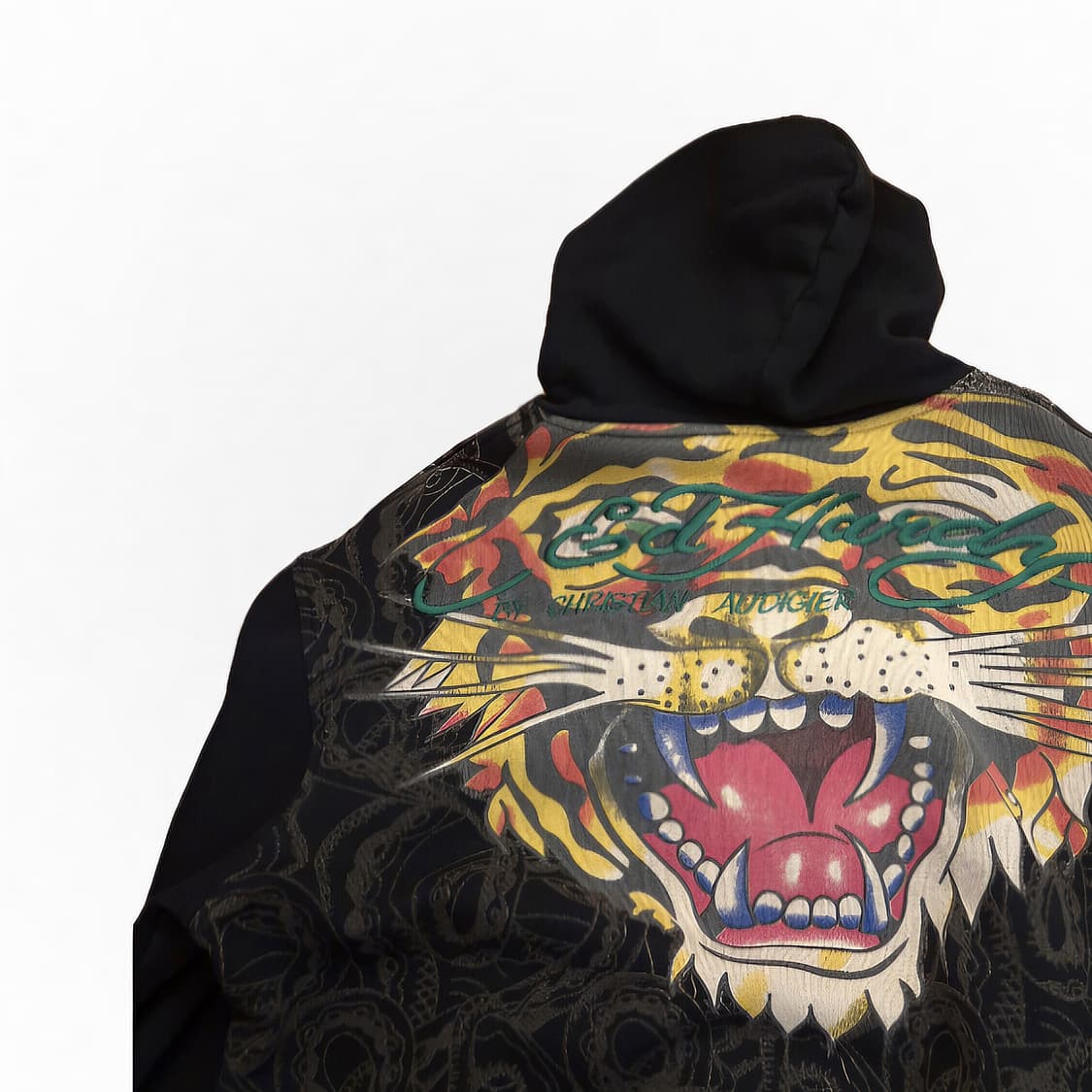 에드 하디 멜로즈 호랑이 프린트 후드 집업 상품이미지5