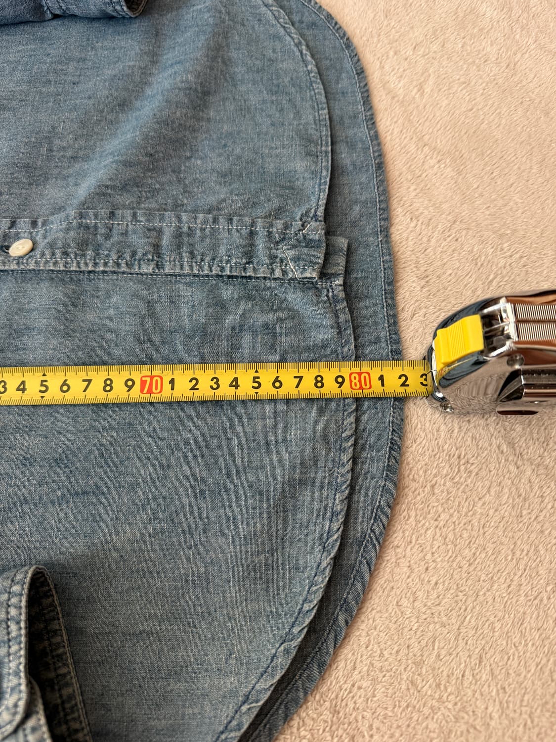 제너럴 리서치 1998 STYLE384 샴브레이 셔츠 상품이미지4