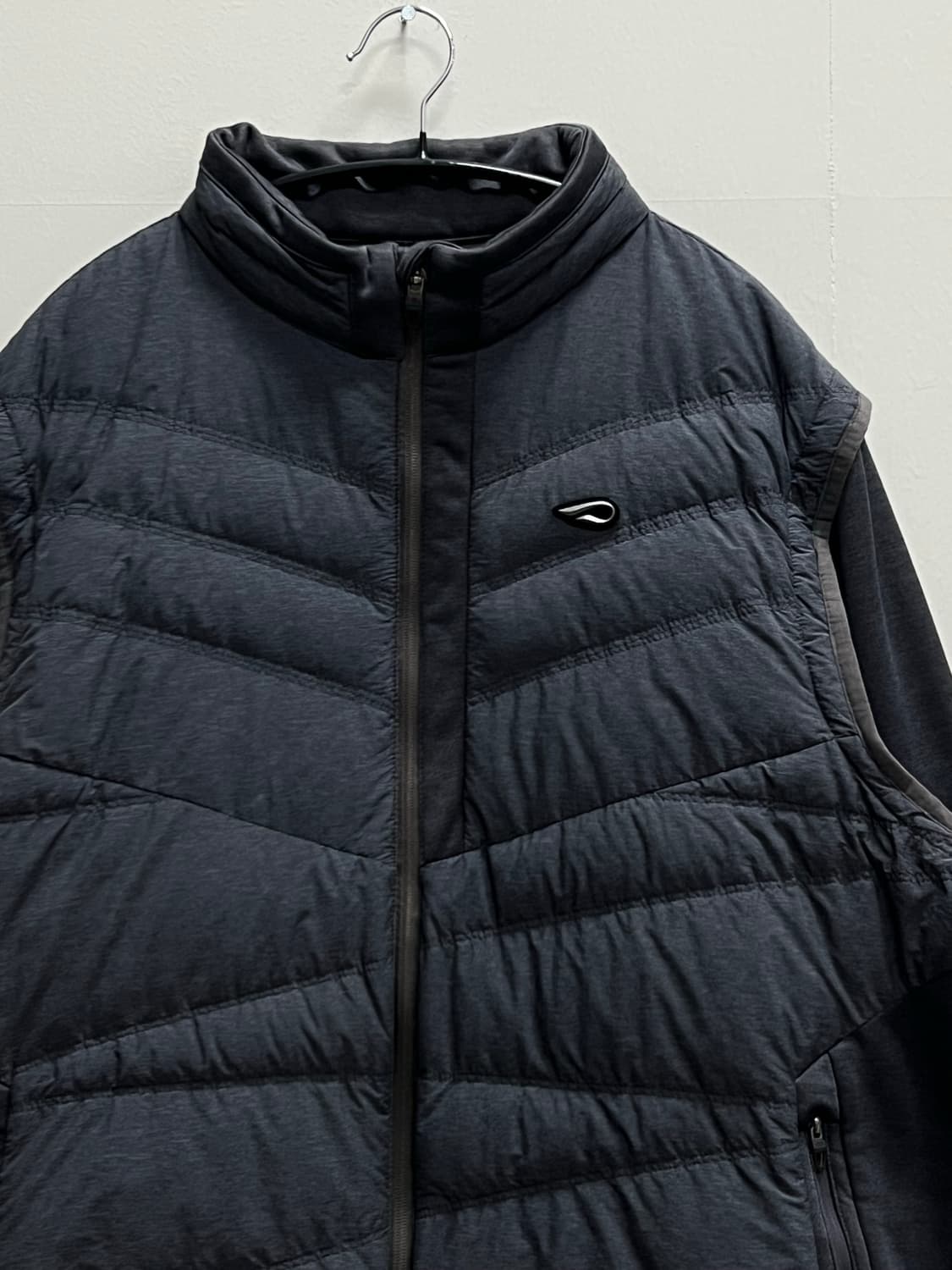 프로스펙스 경량 패딩 자켓 차콜 상품이미지3