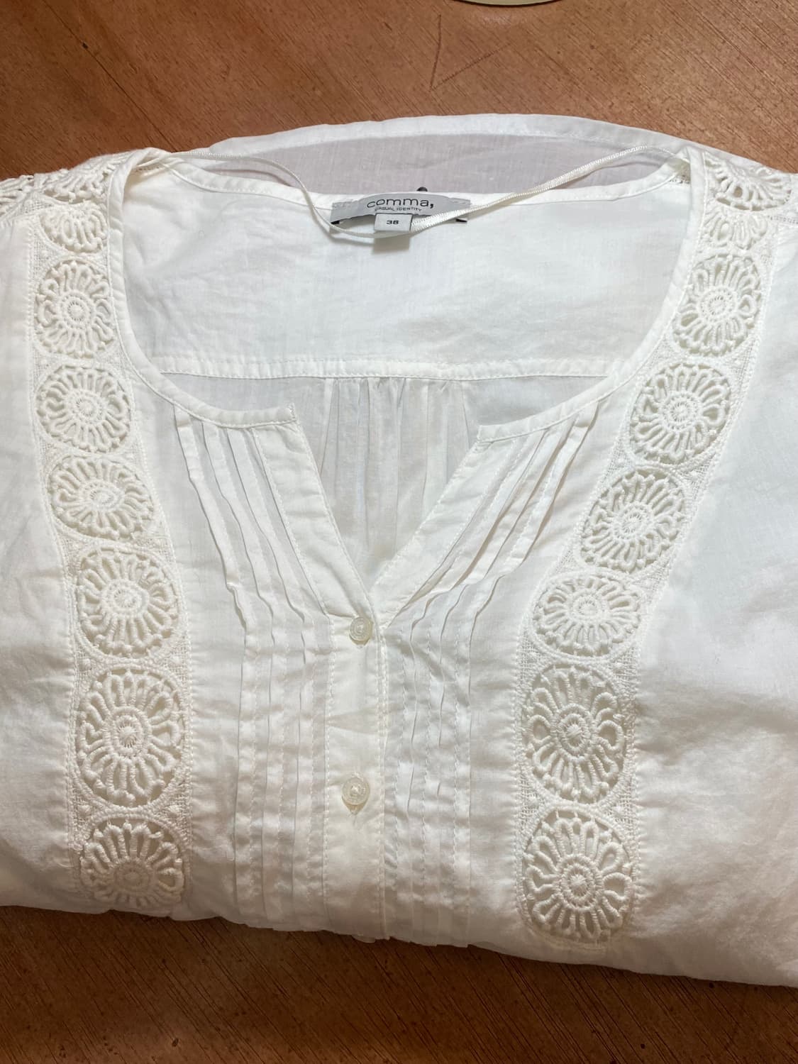 유럽빈티지 펀칭블라우스 상품이미지7