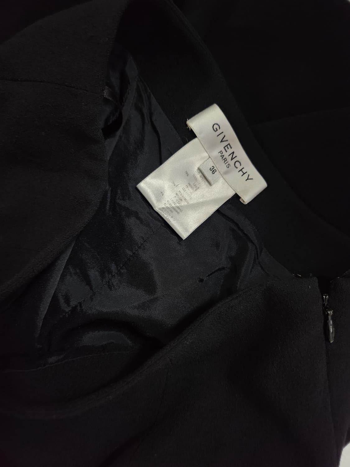 지방시 블랙 울  플레어 스커트 상품이미지4