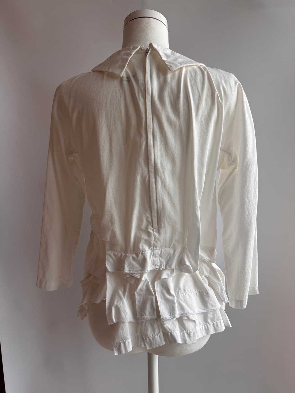 Comme des garcons 프릴디테일 셔츠 xs 상품이미지4