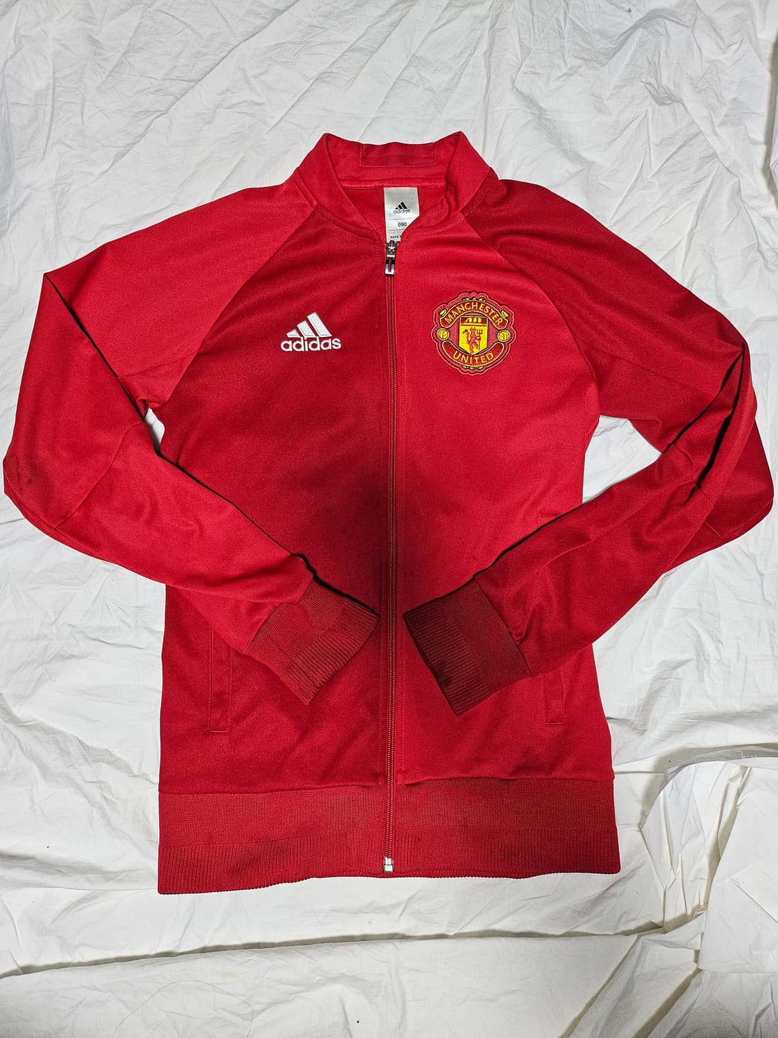 아디다스 맨유 져지 트랙탑 레드 90 상품이미지1