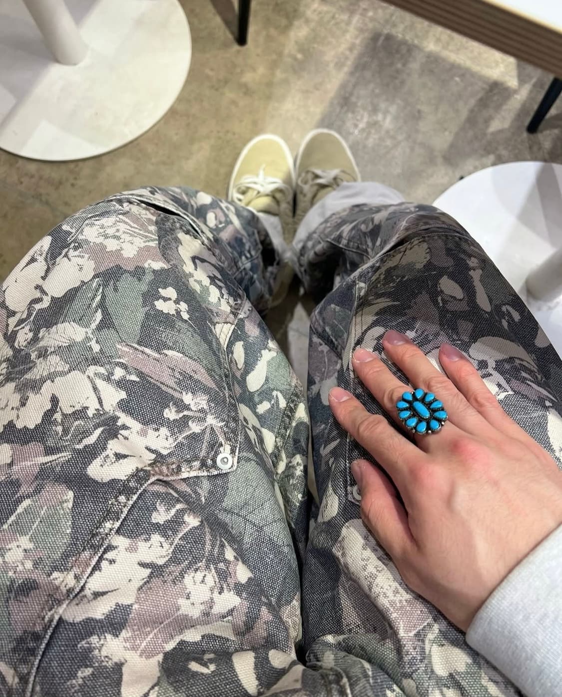 [Japan vintage] Native Turquoise ring 상품이미지1