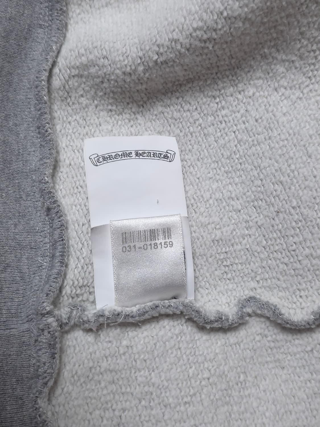 [XXL] 크롬하츠 레더패치 페이퍼잼 후드집업 그레이 상품이미지10