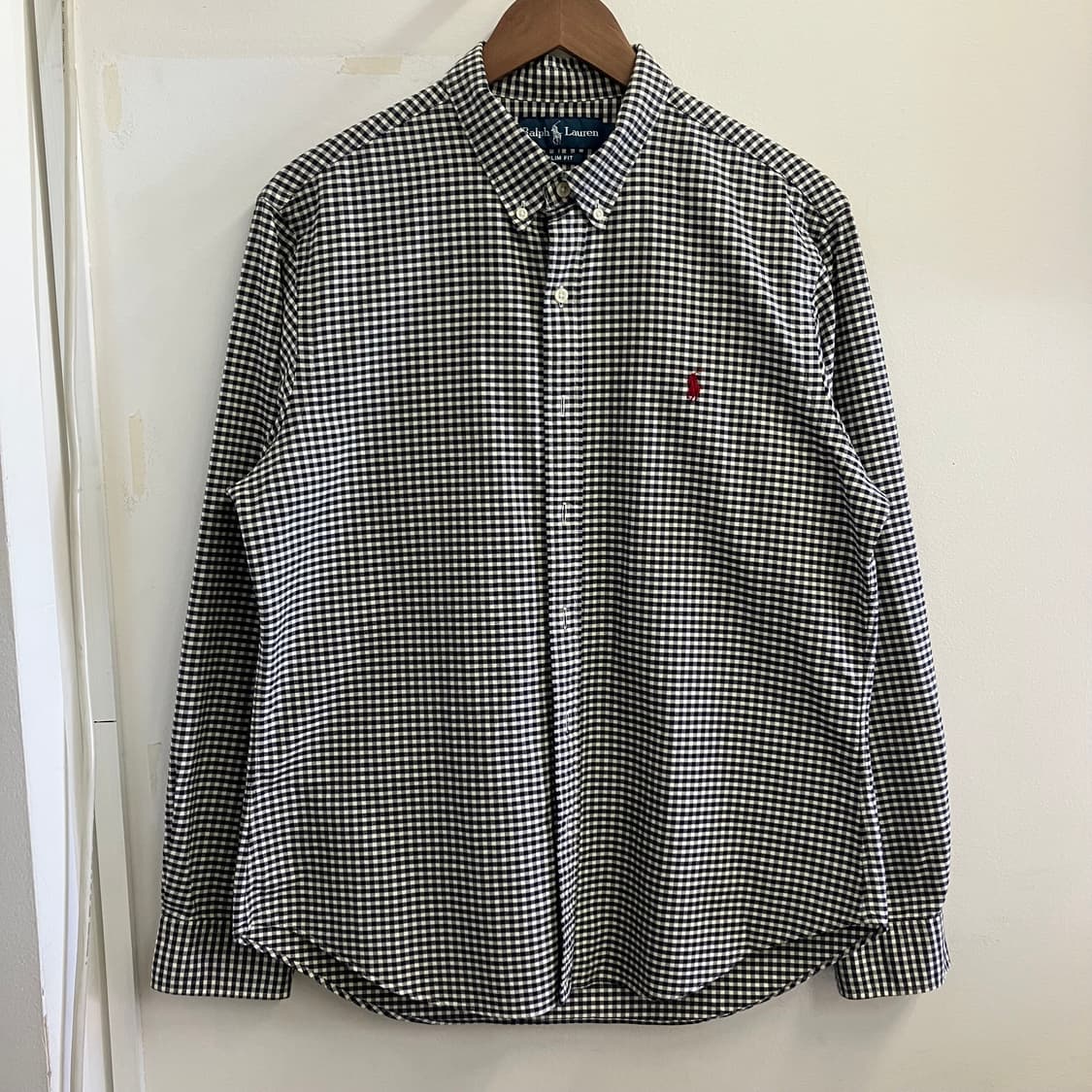 N38 폴로 깅엄체크 셔츠 상품이미지2