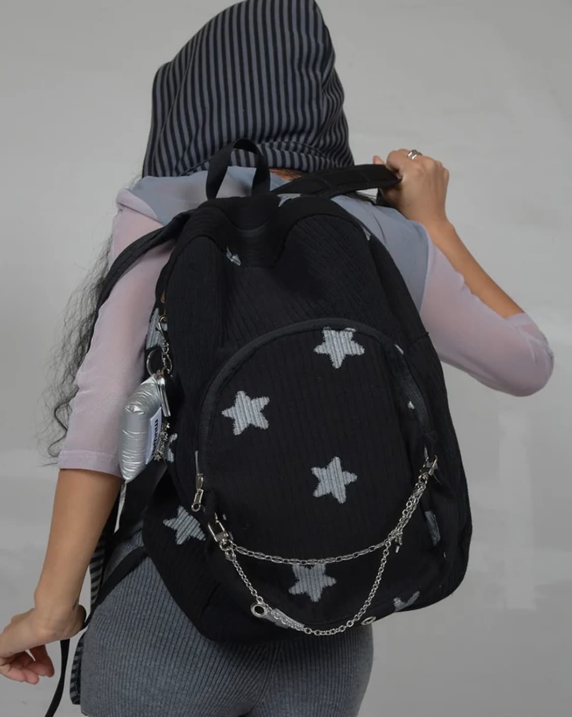 무음 네스트 백팩 + 체인 세트  상품이미지1