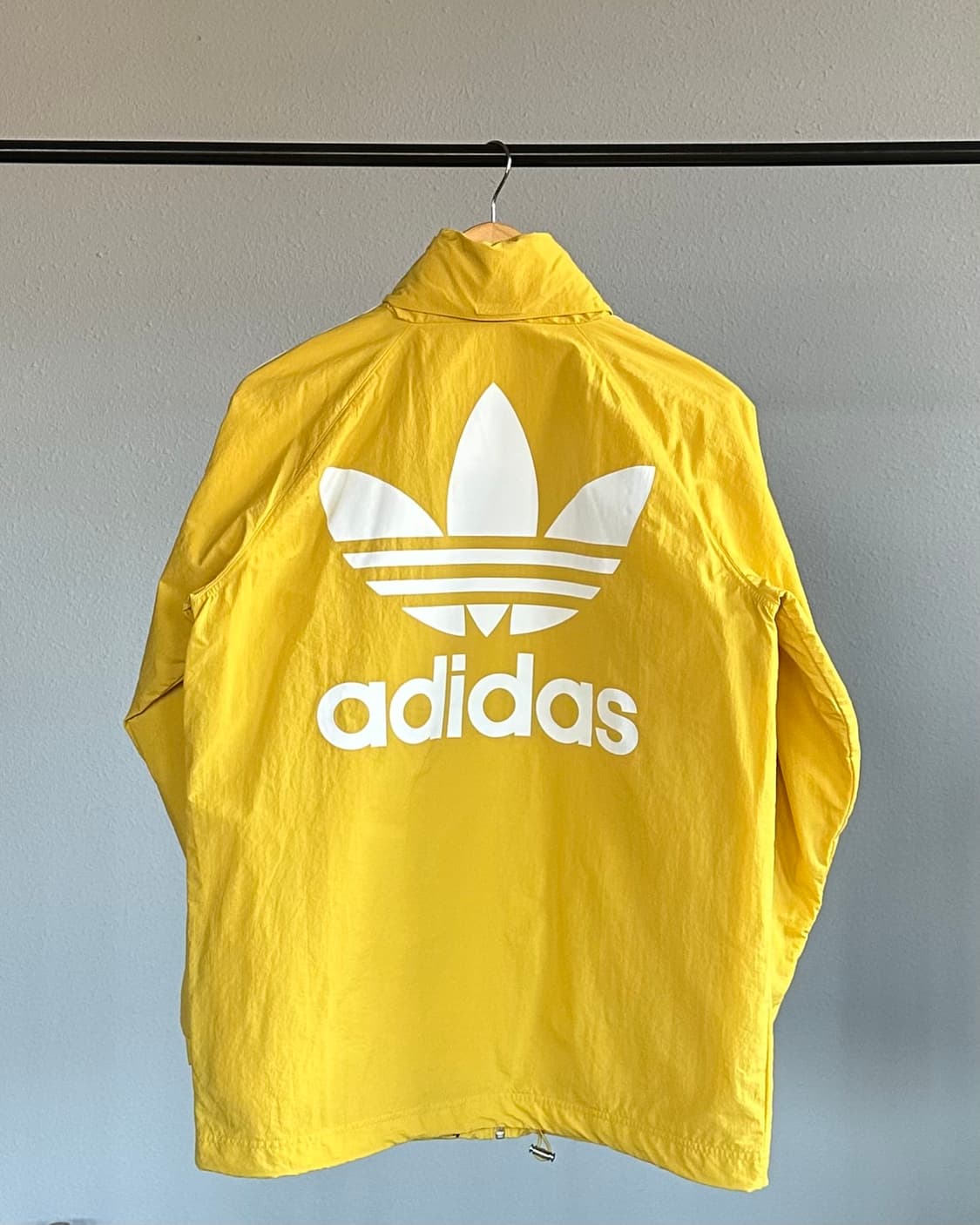 [S]아디다스 트레포일 빅로고 병아리 바람막이 상품이미지2