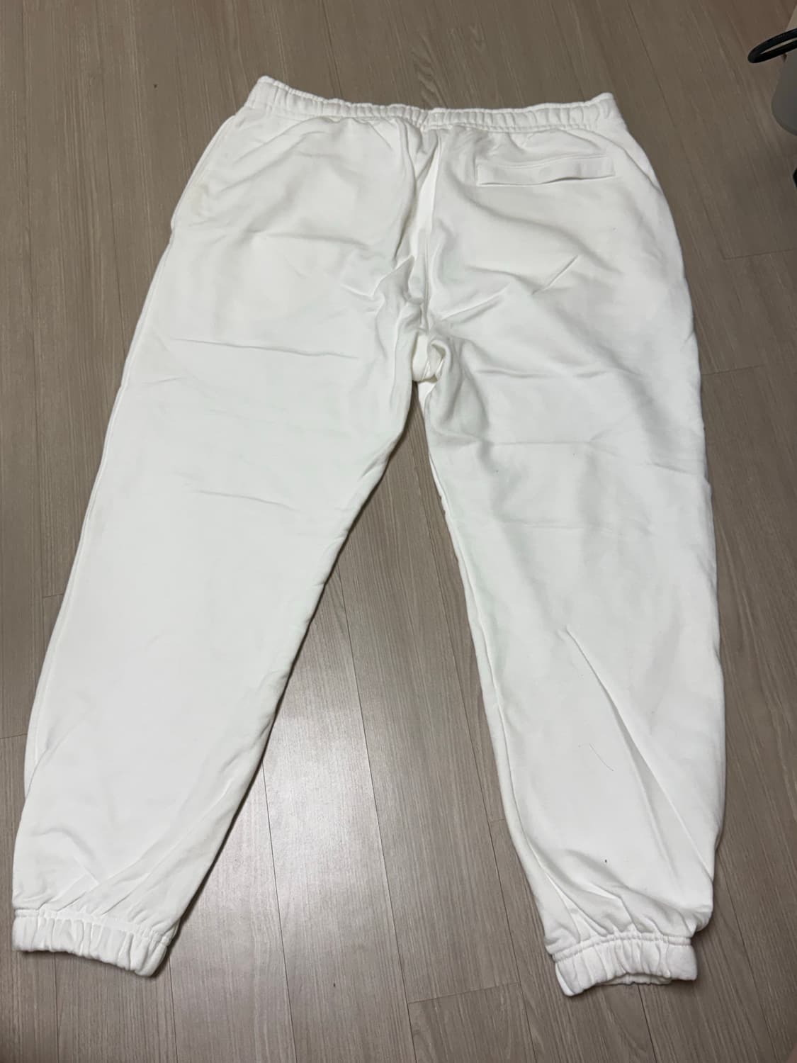 나이키 화이트 트레이닝바지 상품이미지2