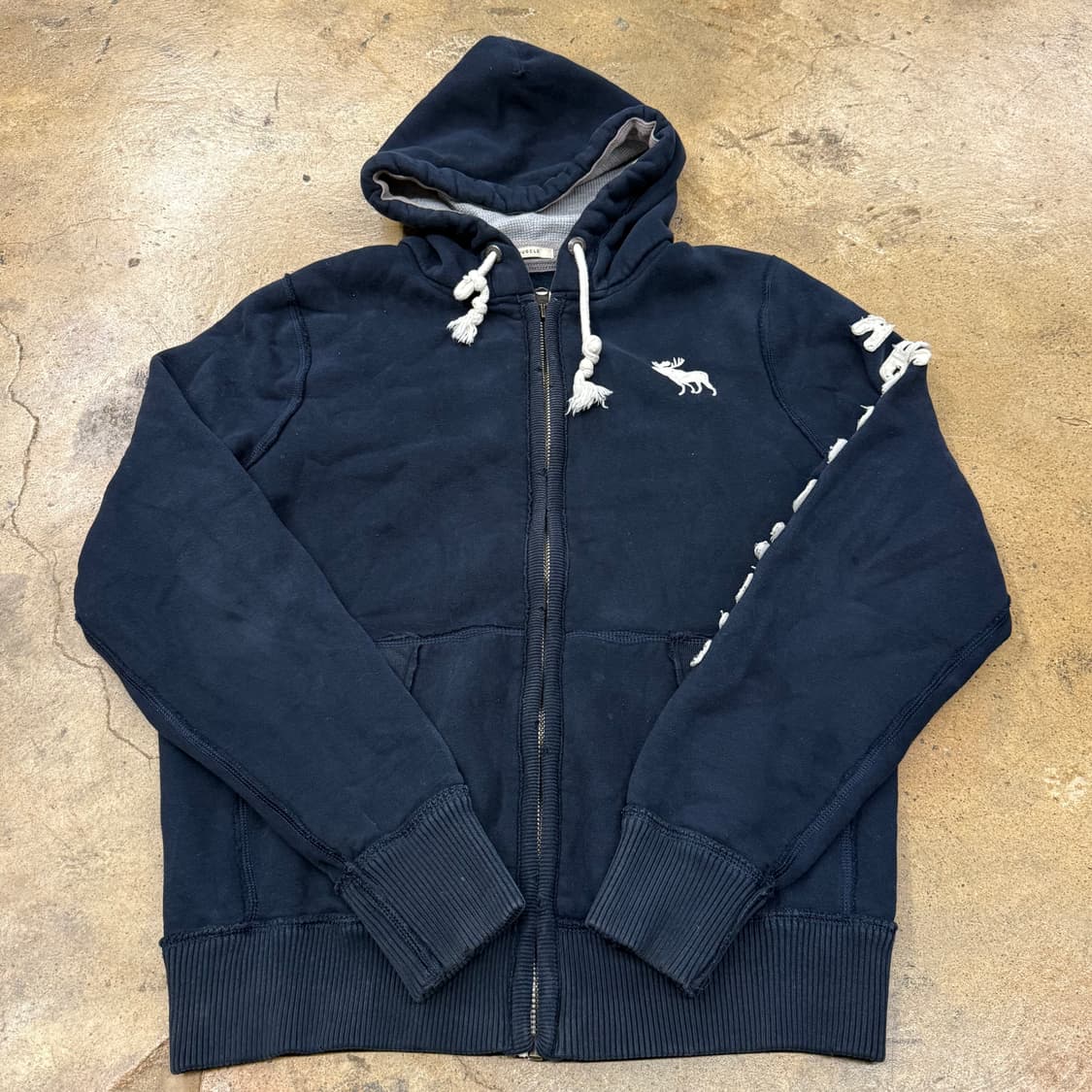 아베크롬비 네이비 후드집업 상품이미지2