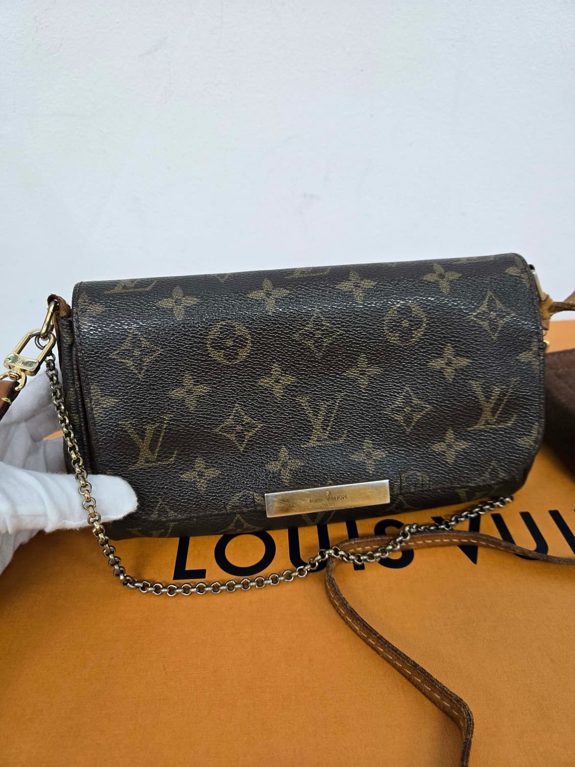 [정품 보증서] 루이비통 페이보릿 크로스백 상품이미지6