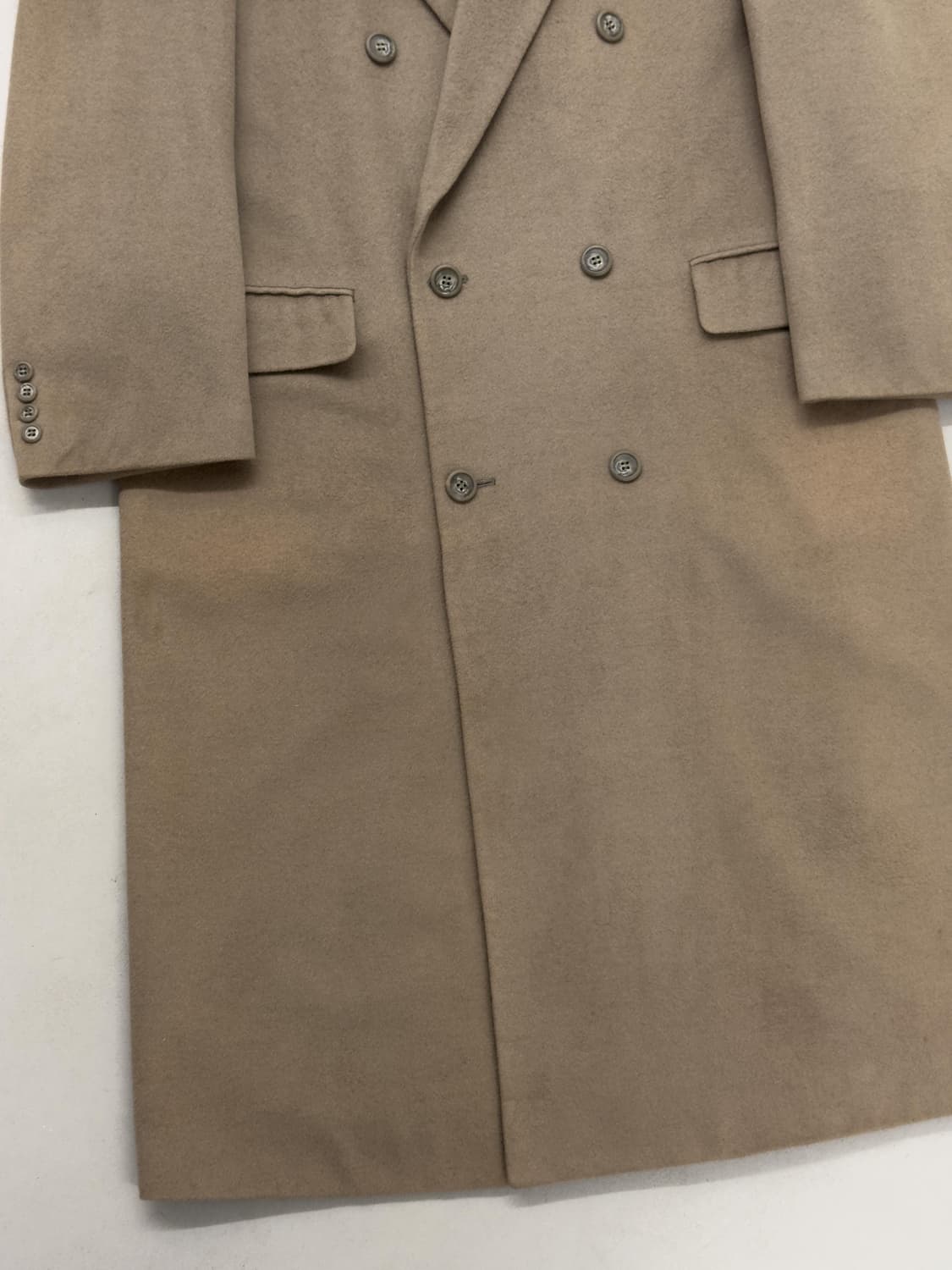 캐시미어 더블 코트 상품이미지3