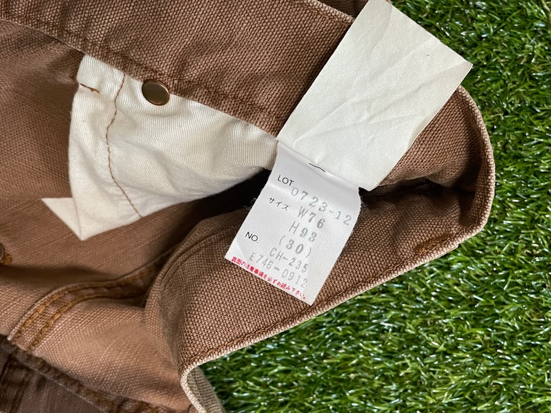 빈티지 칼하트 더블니 버뮤다 팬츠 상품이미지5