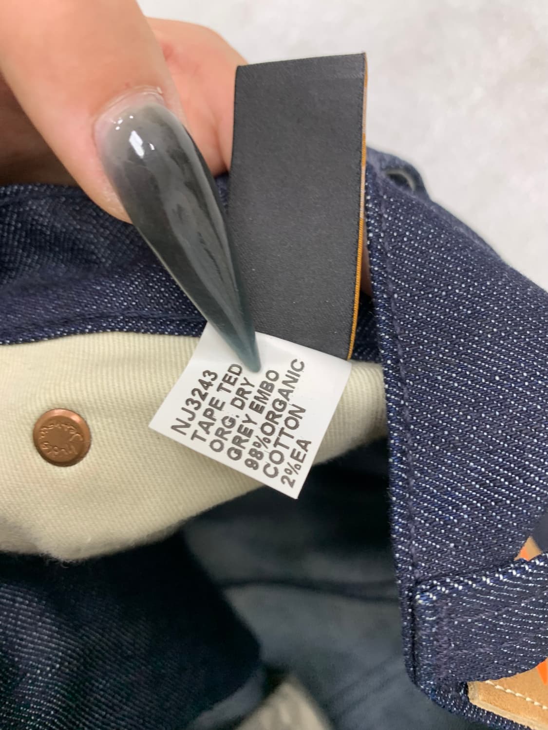 nudie jeans 생지 데님 팬츠 #354 상품이미지6