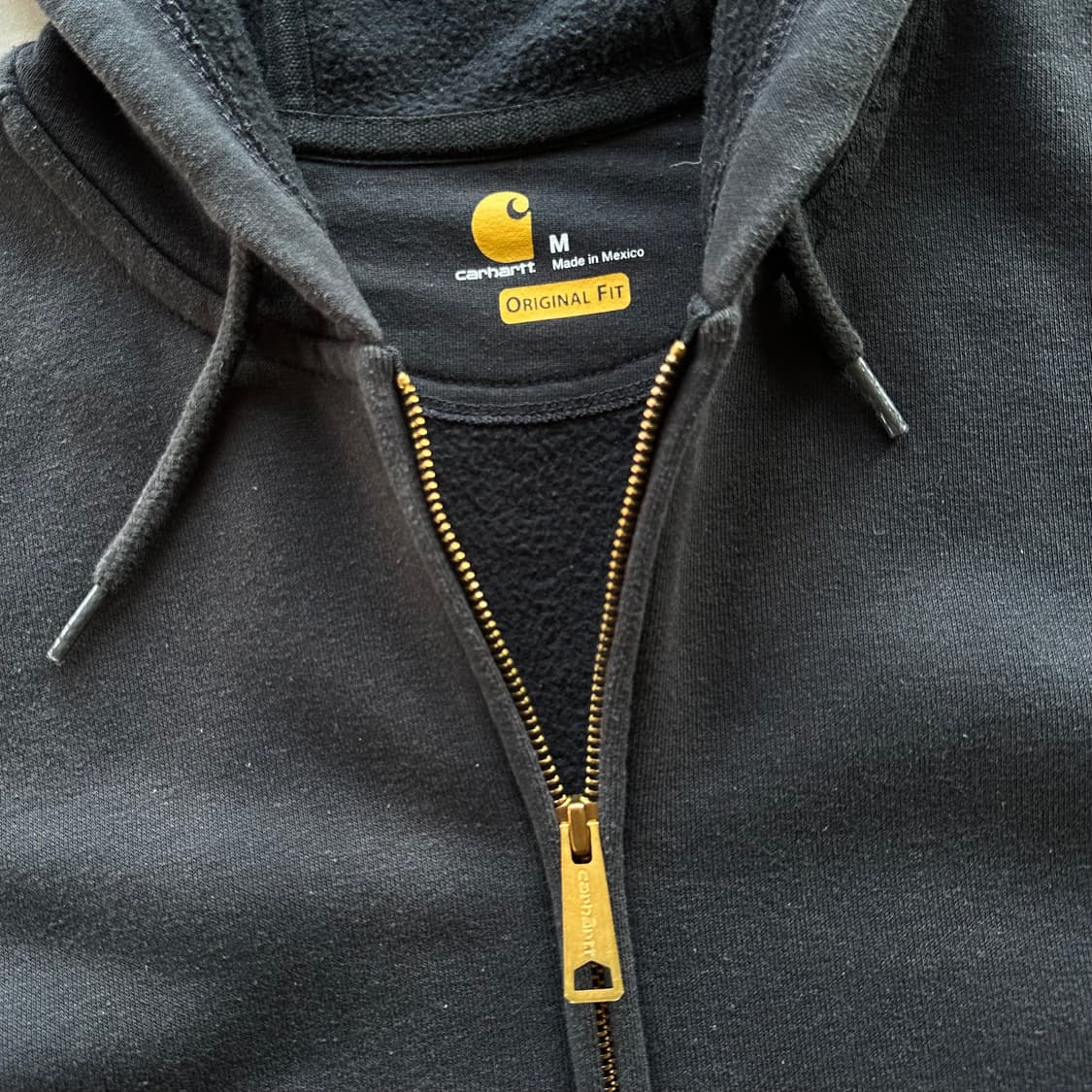 [L]칼하트 미드웨이트 기모 후드집업 상품이미지8