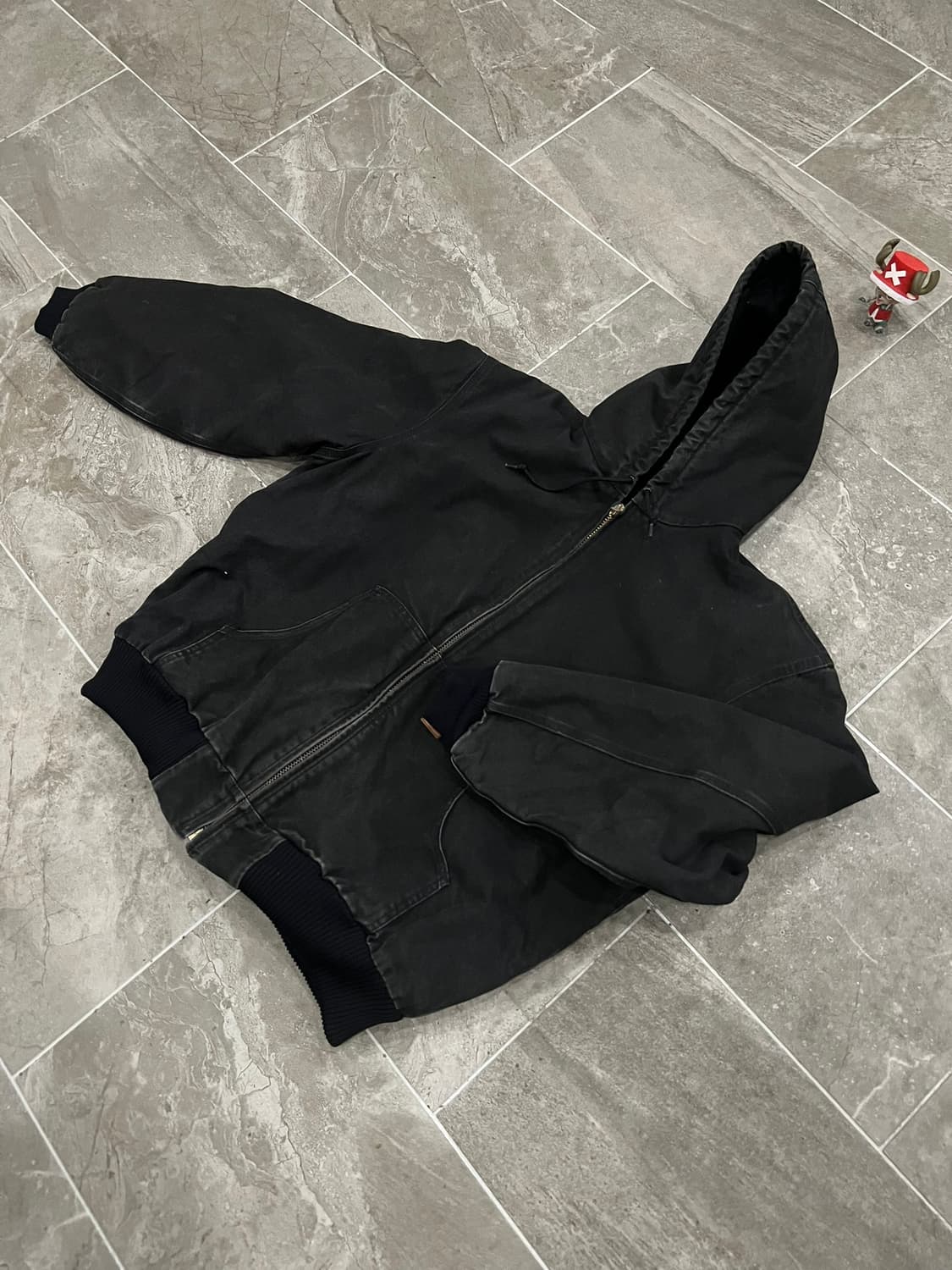 (XL) 칼하트 덕 액티브 후드자켓 J130 BLK 블랙 상품이미지8