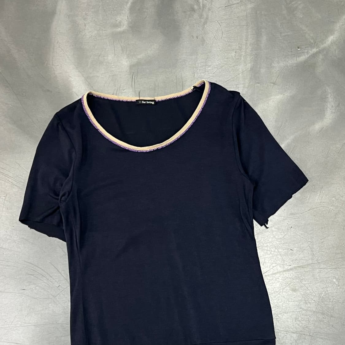  요지야마모토 컷오프 반팔티 y16183 상품이미지3