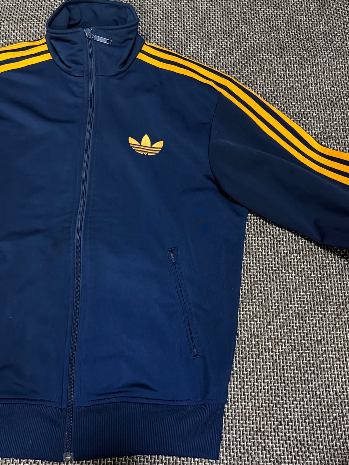 아디다스 파이어버드 구형 져지 네이비엘로우  상품이미지3