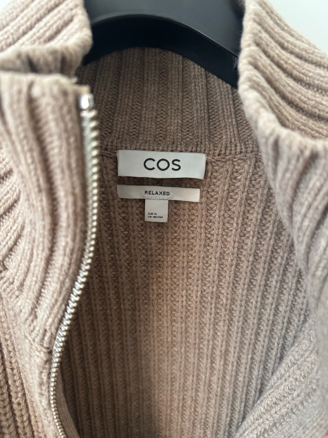 COS 퍼널넥 니티드 울 재킷(정가25) 상품이미지5