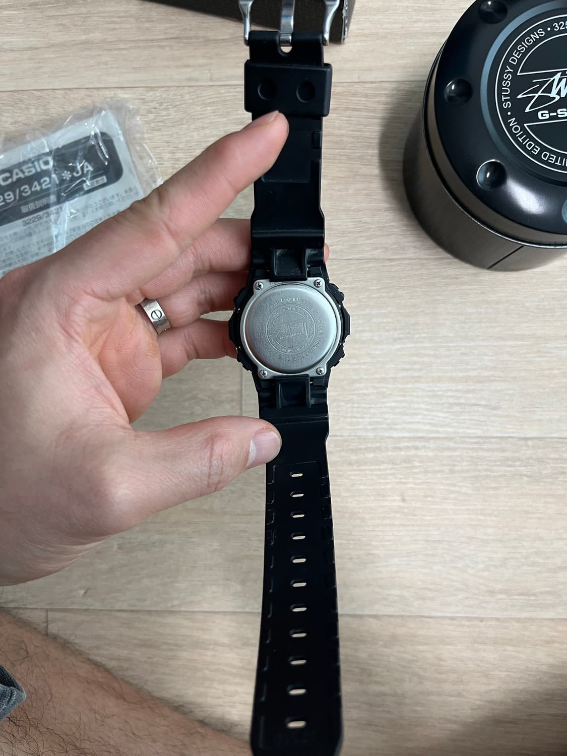 g-shock stussy dw5600 35주년 콜라보 상품이미지4