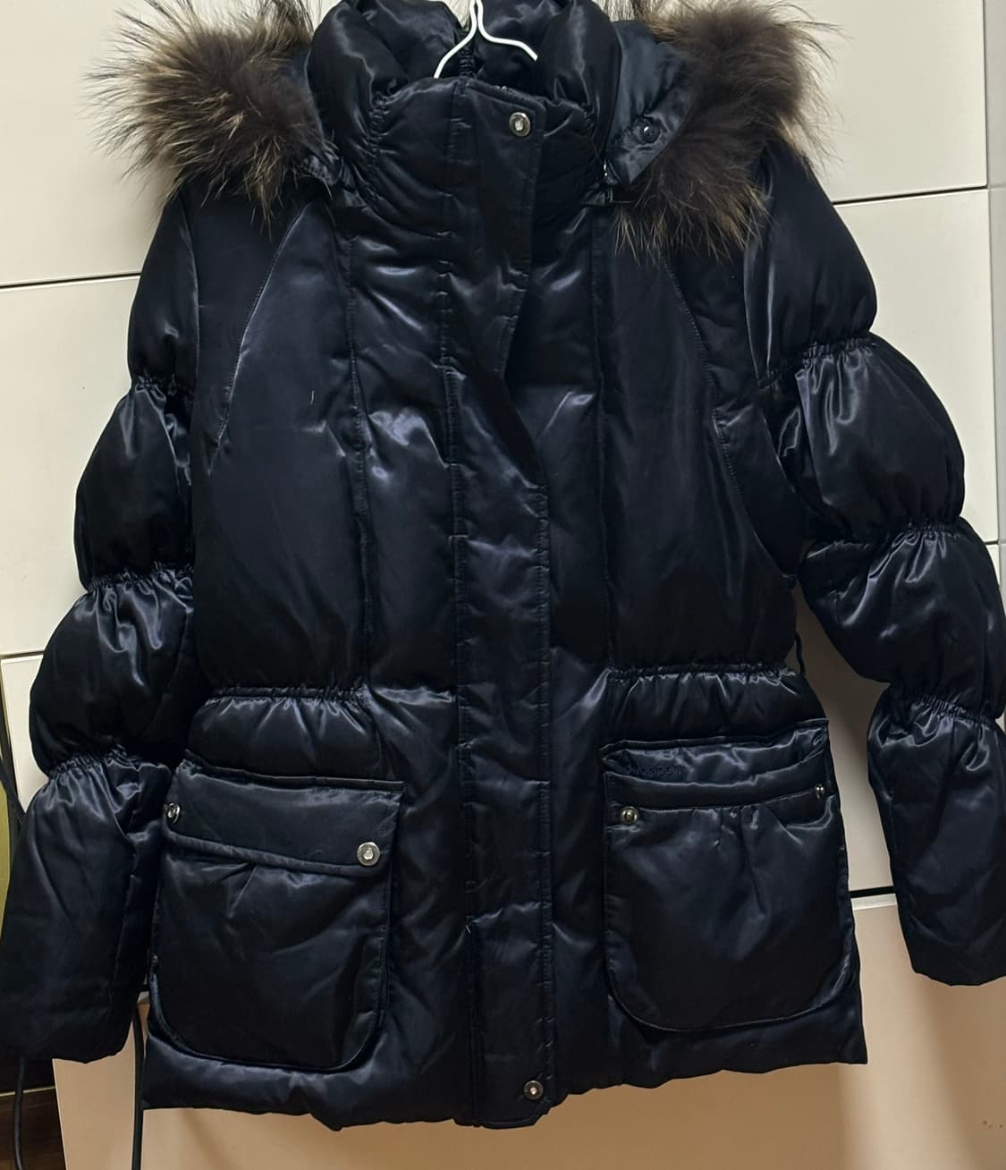 빈티지 펑크 갸루 데일리 패딩 상품이미지2