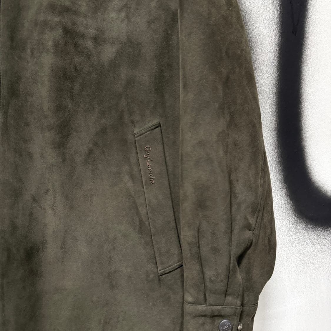 VTG 빈티지 스웨이드 싱글 집업 스윙탑 봄버 자켓 상품이미지5