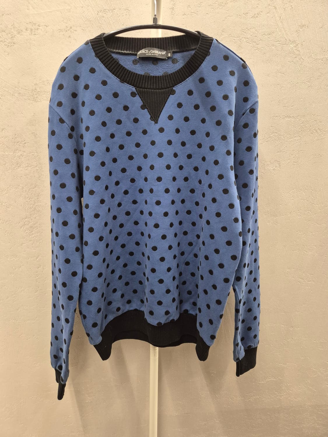 돌체앤가바나 블루 도트 스웻셔츠 46 상품이미지2