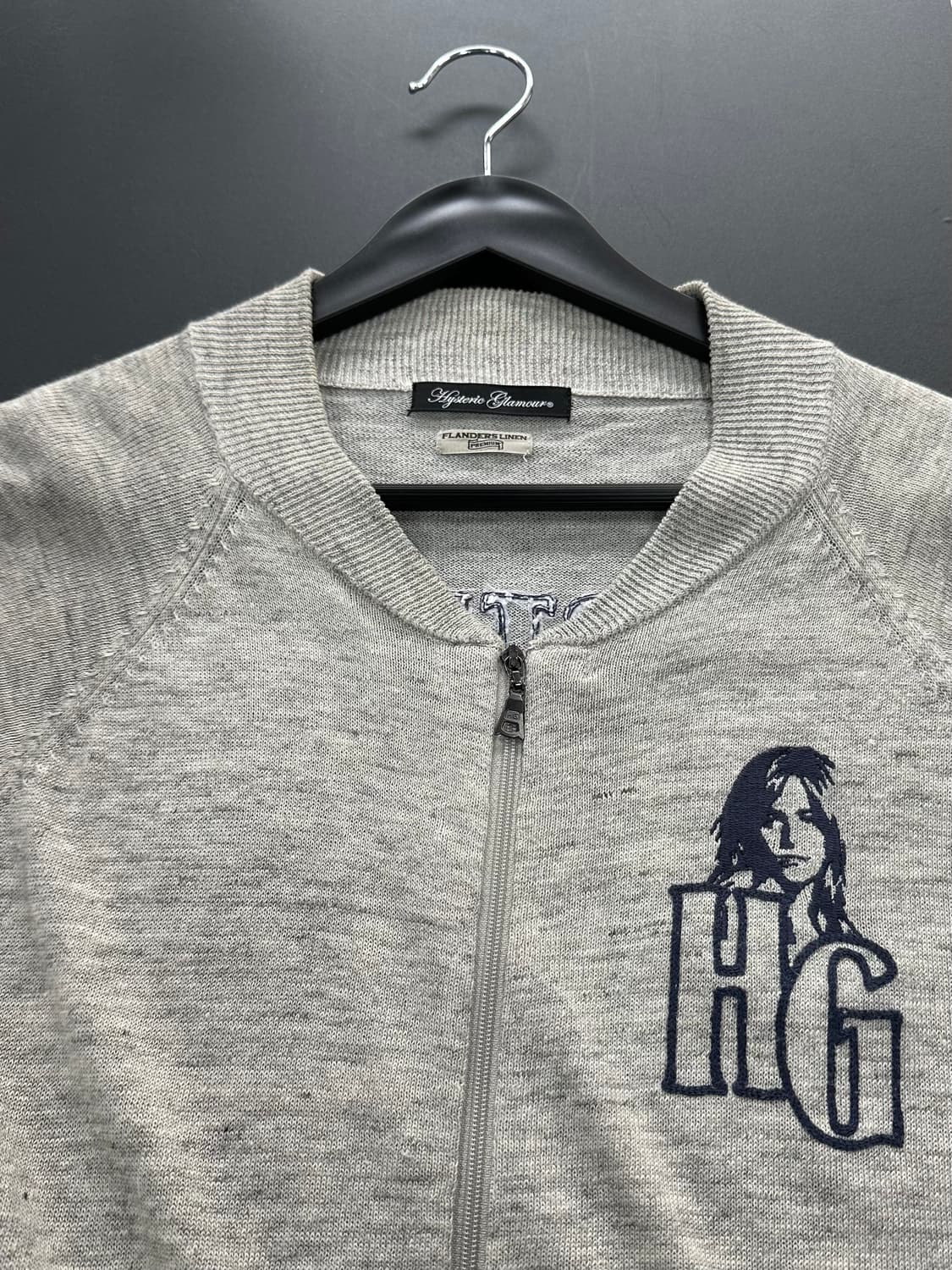 히스테릭글래머 히스걸 자수빅로고 Flanders Linen Premium 상품이미지9