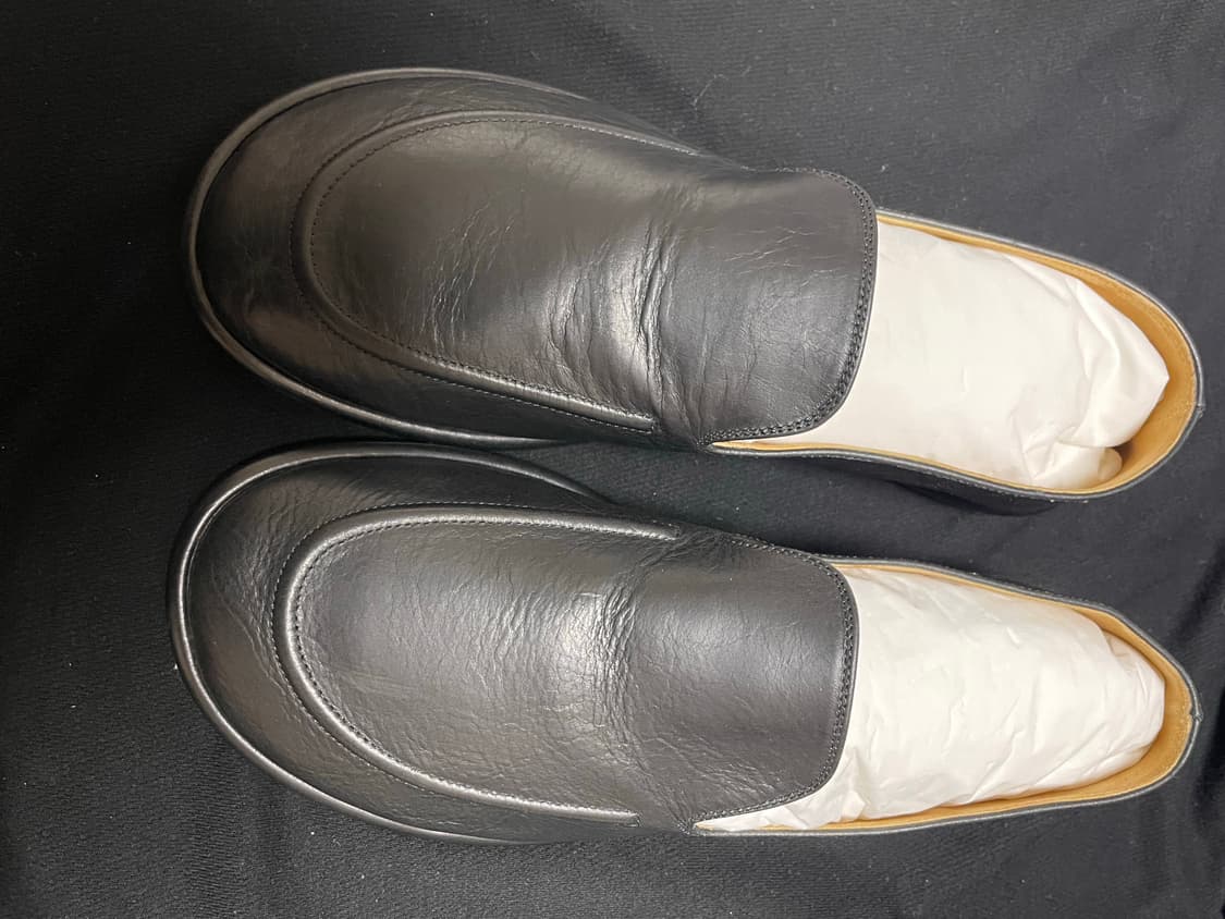 더로우 25SS 블랙 카날 로퍼 36.5(새제품) 상품이미지3