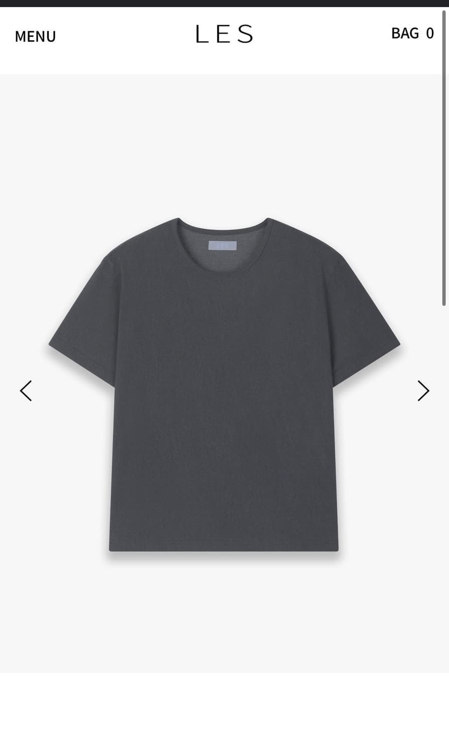 Brev t-shirt 상품이미지1