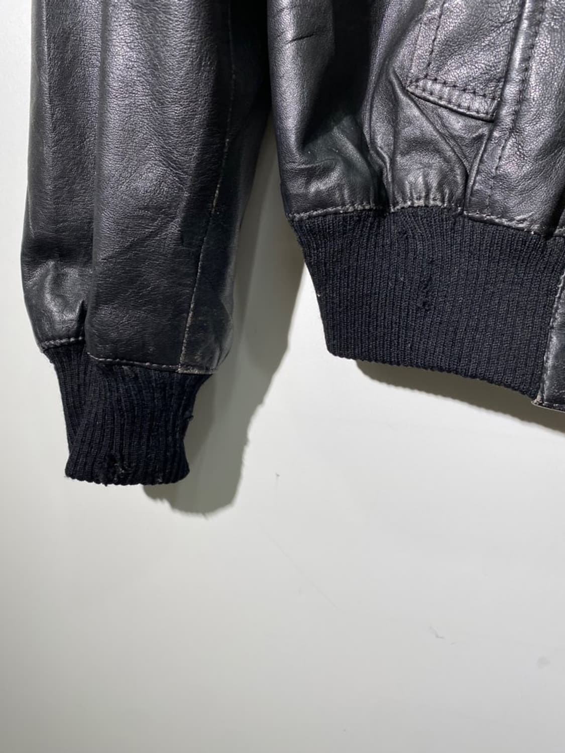 essebi 리얼 레더 자켓 상품이미지5