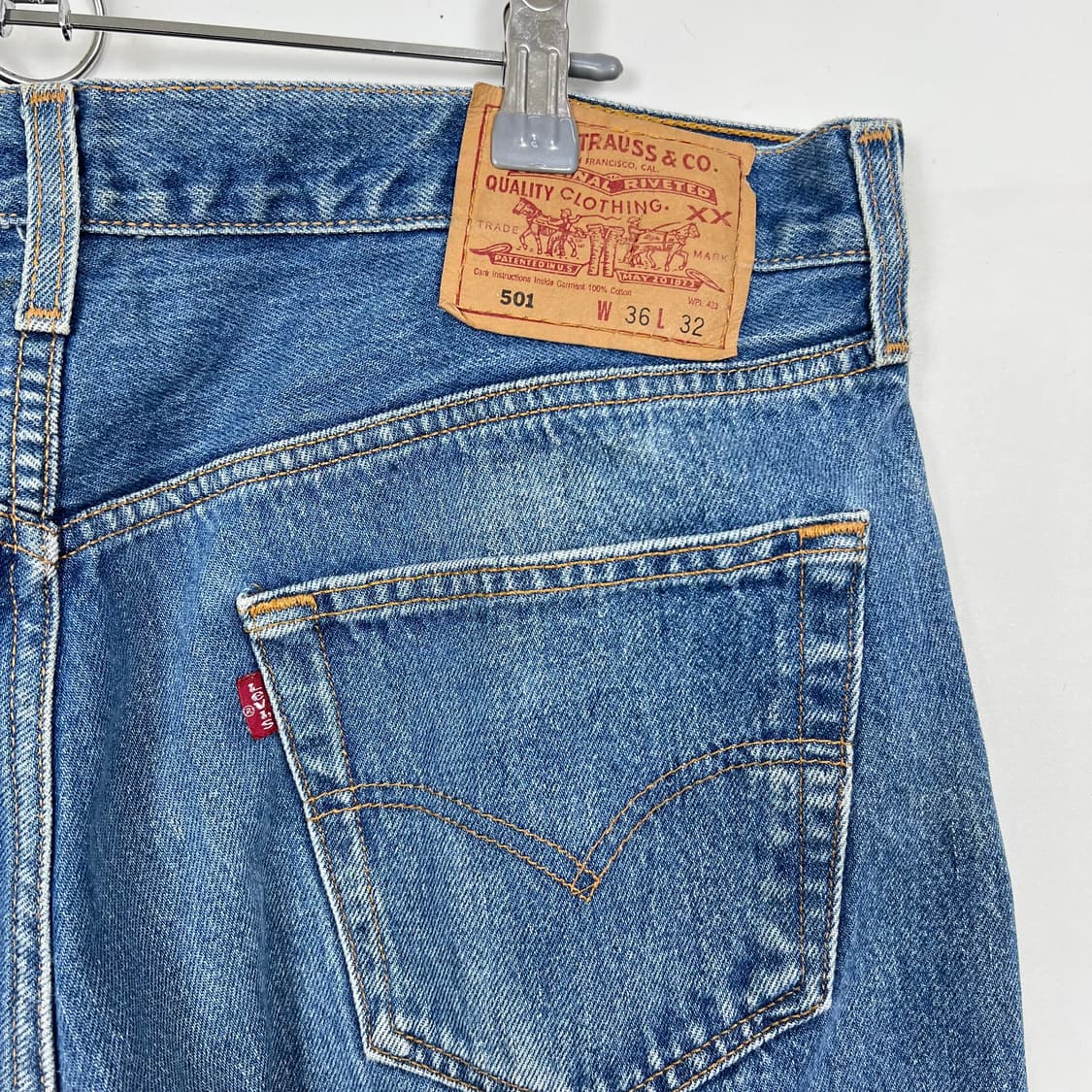 2000s Levis 리바이스 501 멕시코 데님팬츠 상품이미지4