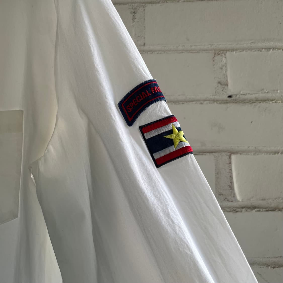 돌체앤가바나 패치 화이트 셔츠 상품이미지2