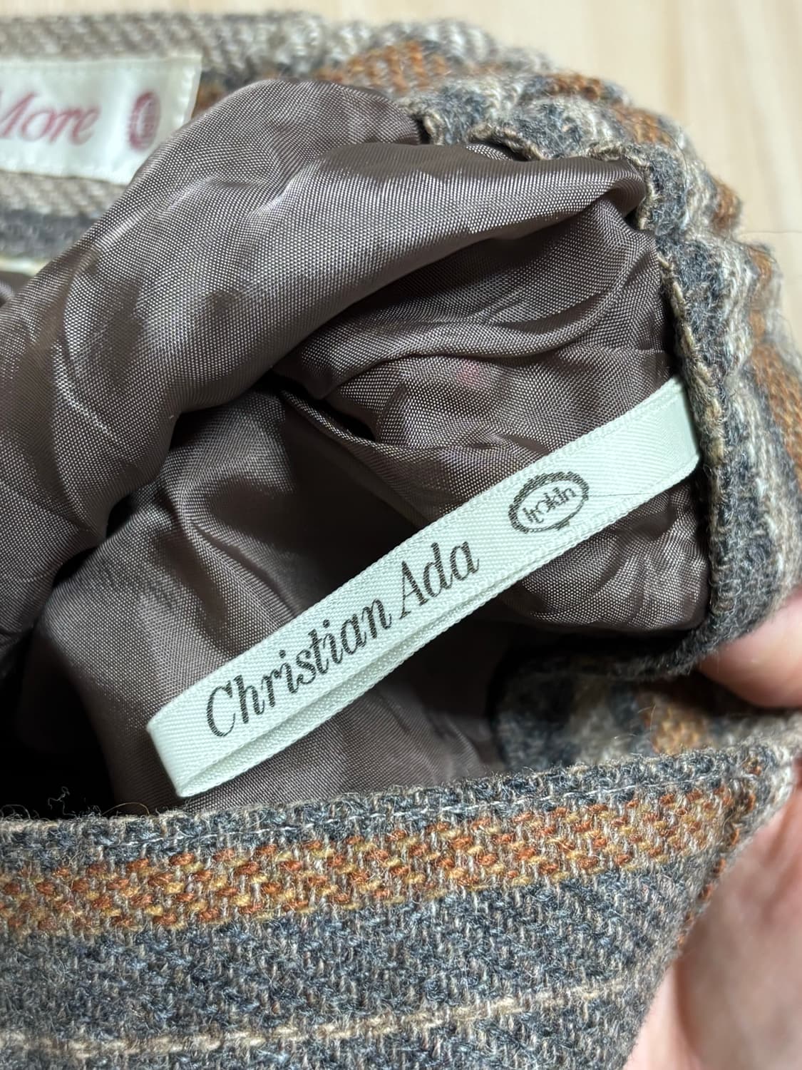 Christian Ada 스트라이프 미디 스커트 상품이미지4