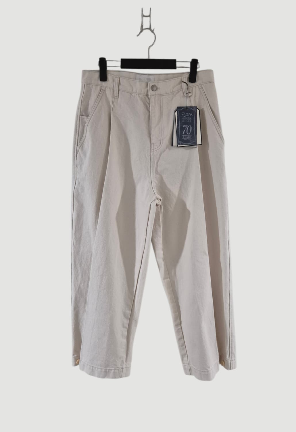 새상품[L]포트너스 Maxi 크림 와이드 팬츠 MEN 상품이미지2