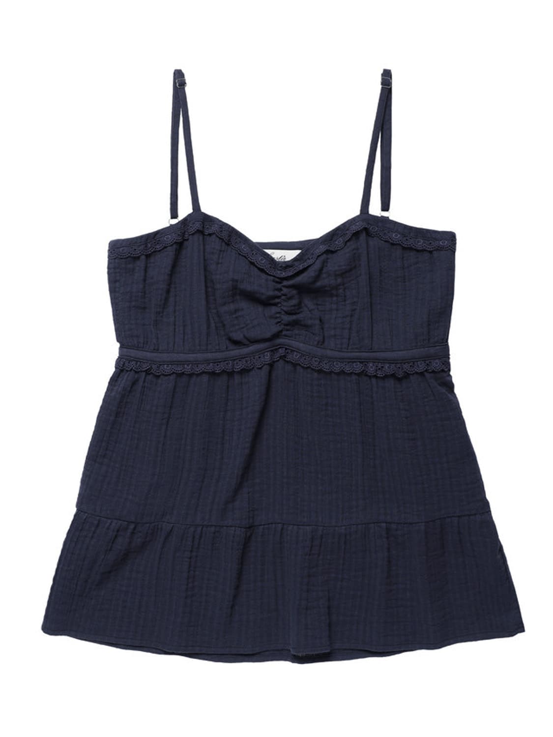 하스타 Hasta Boho Shirring Sleeveless Navy 상품이미지1