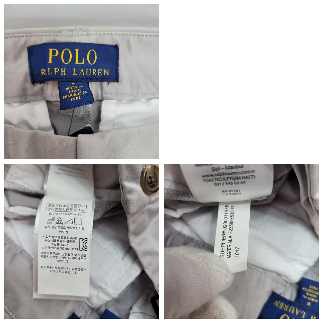 폴로랄프로렌 키즈 치노 팬츠 바지 8사이즈 미착용 상품이미지9