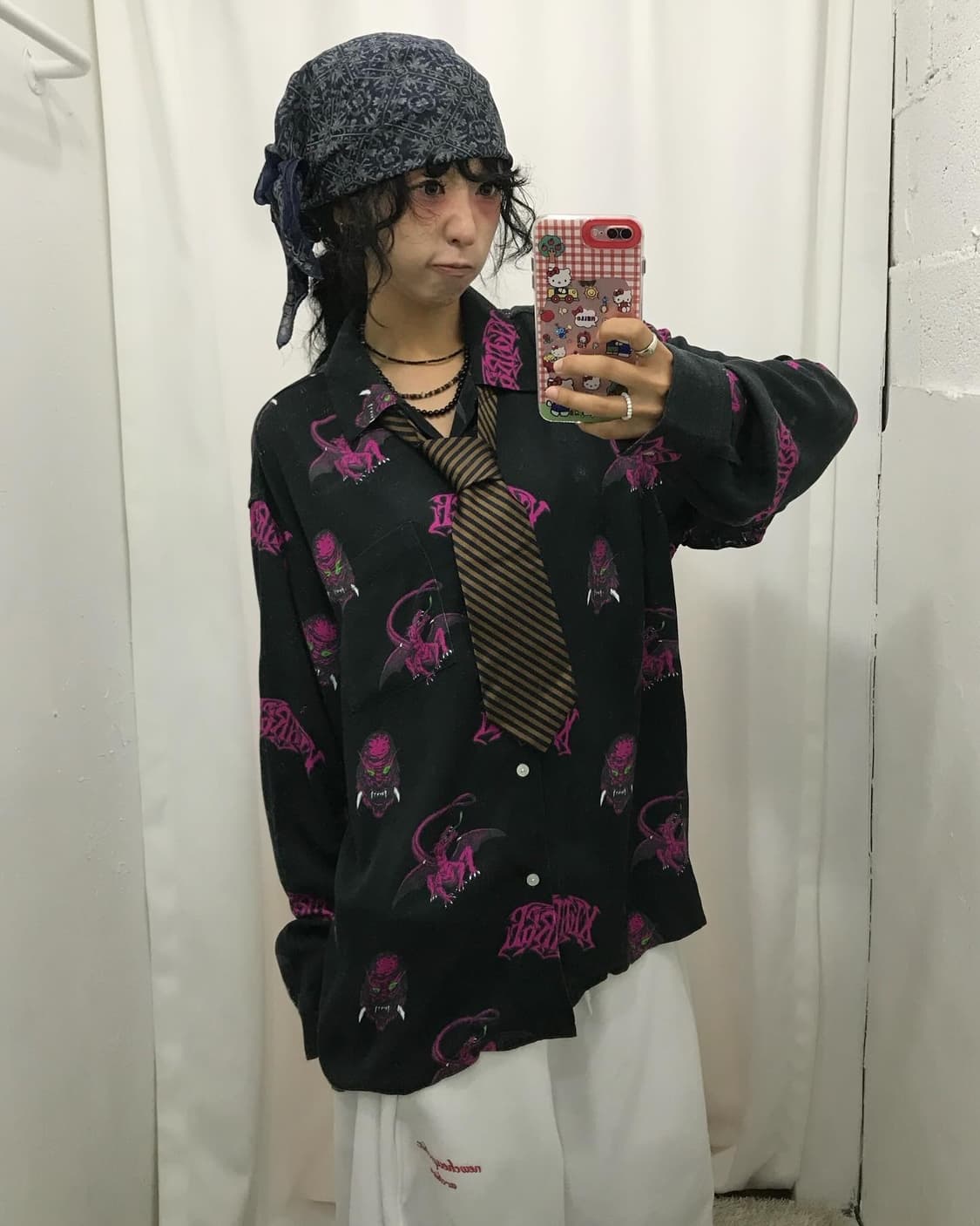 X-Large Dragon Pattern Shirt 상품이미지5