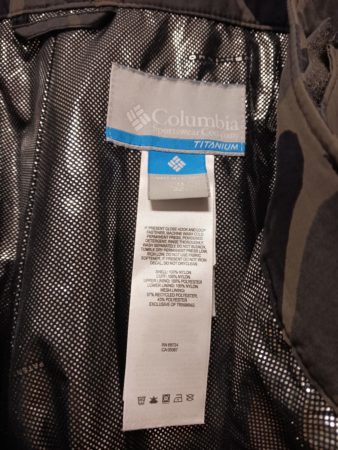 컬럼비아 옴니테크 스키 보드팬츠 상품이미지7