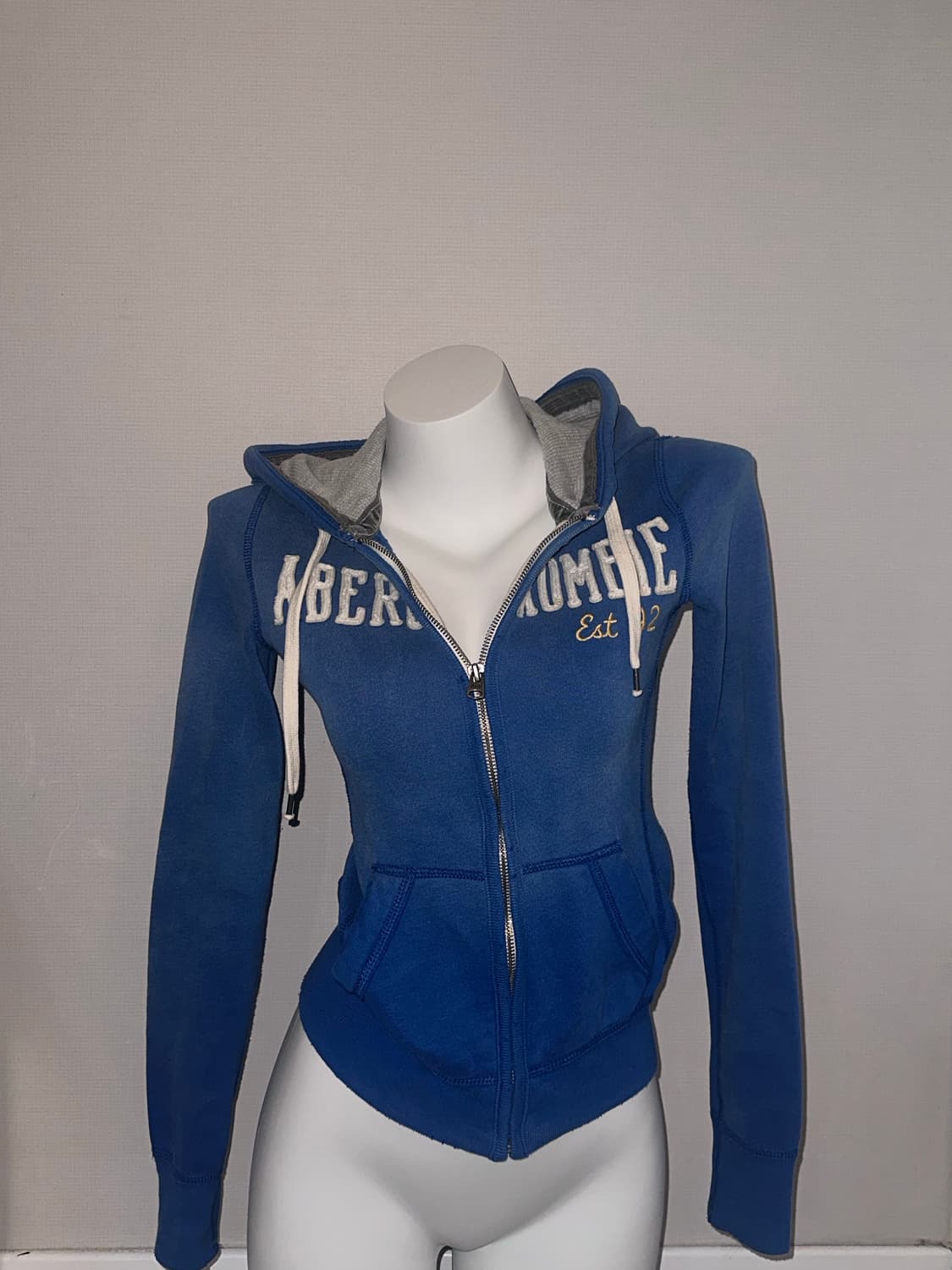 아베크롬비 빈티지 슬림핏 기모후드집업 상품이미지2