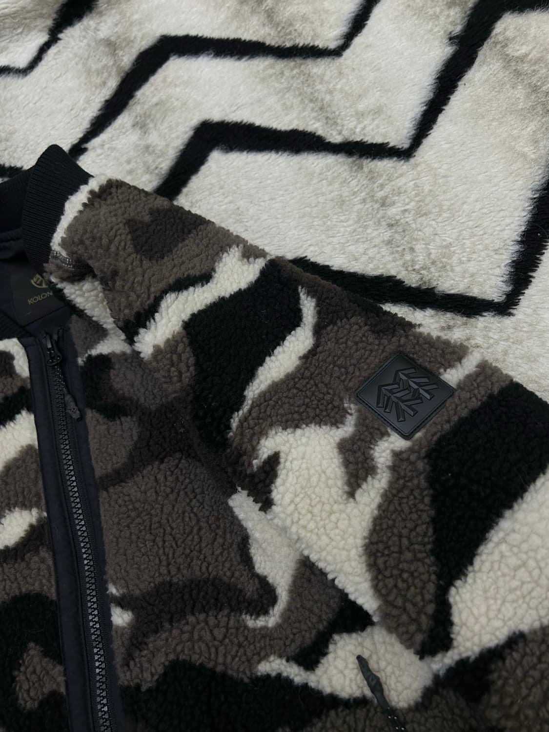 [M]코오롱 카모플라쥬 플리스 자켓 상품이미지1