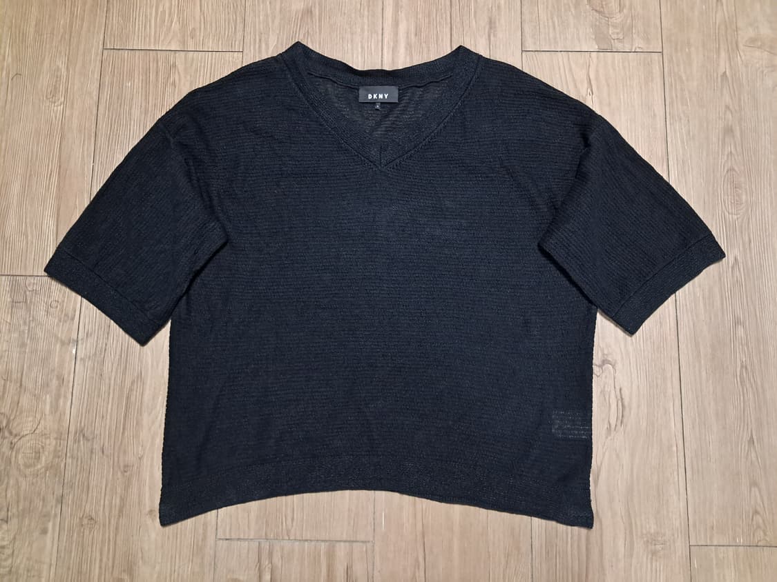 DKNY 린넨 니트티 S 상품이미지1