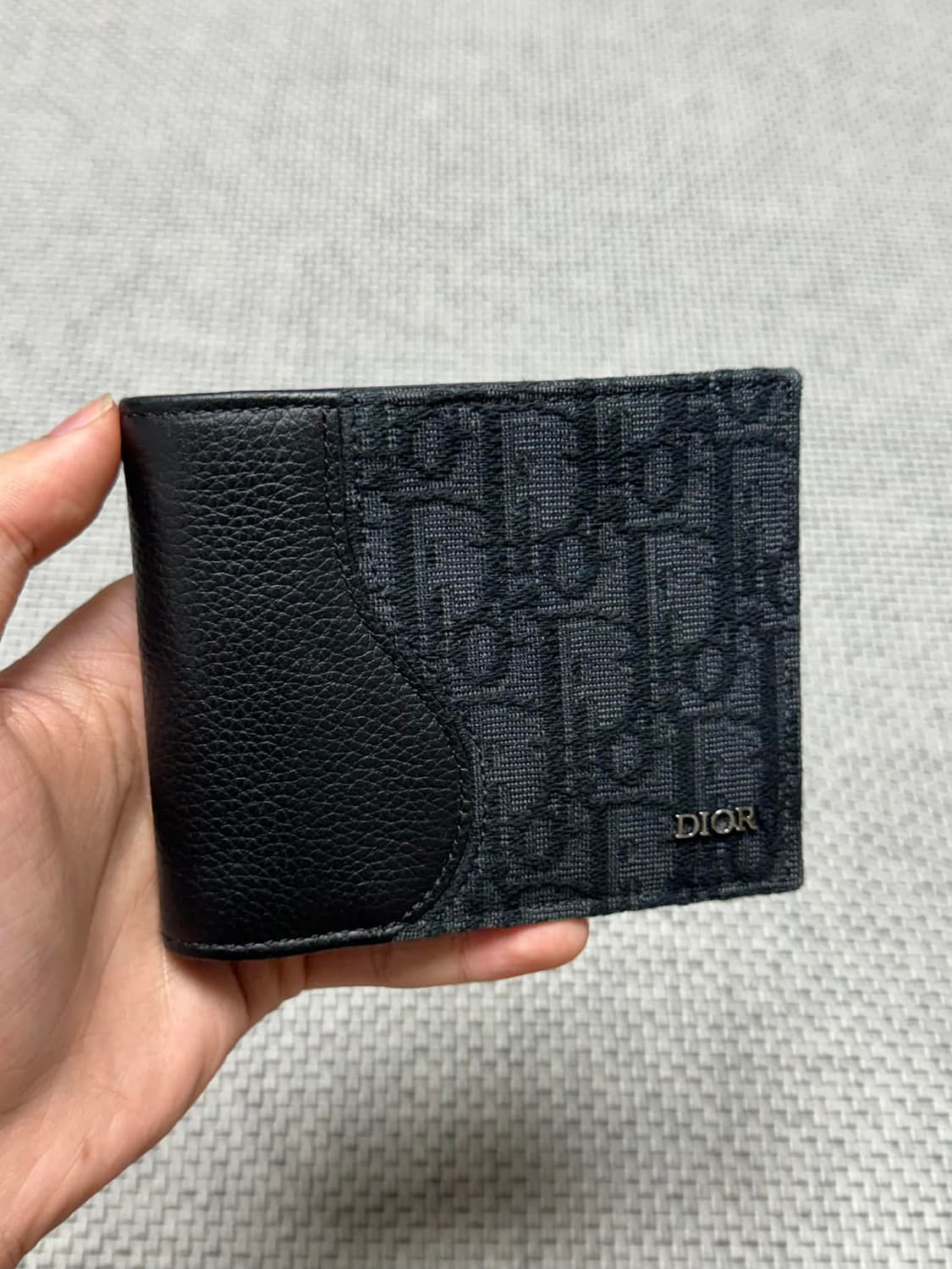 디올 오블리크 자카드 반지갑 신형 상품이미지1