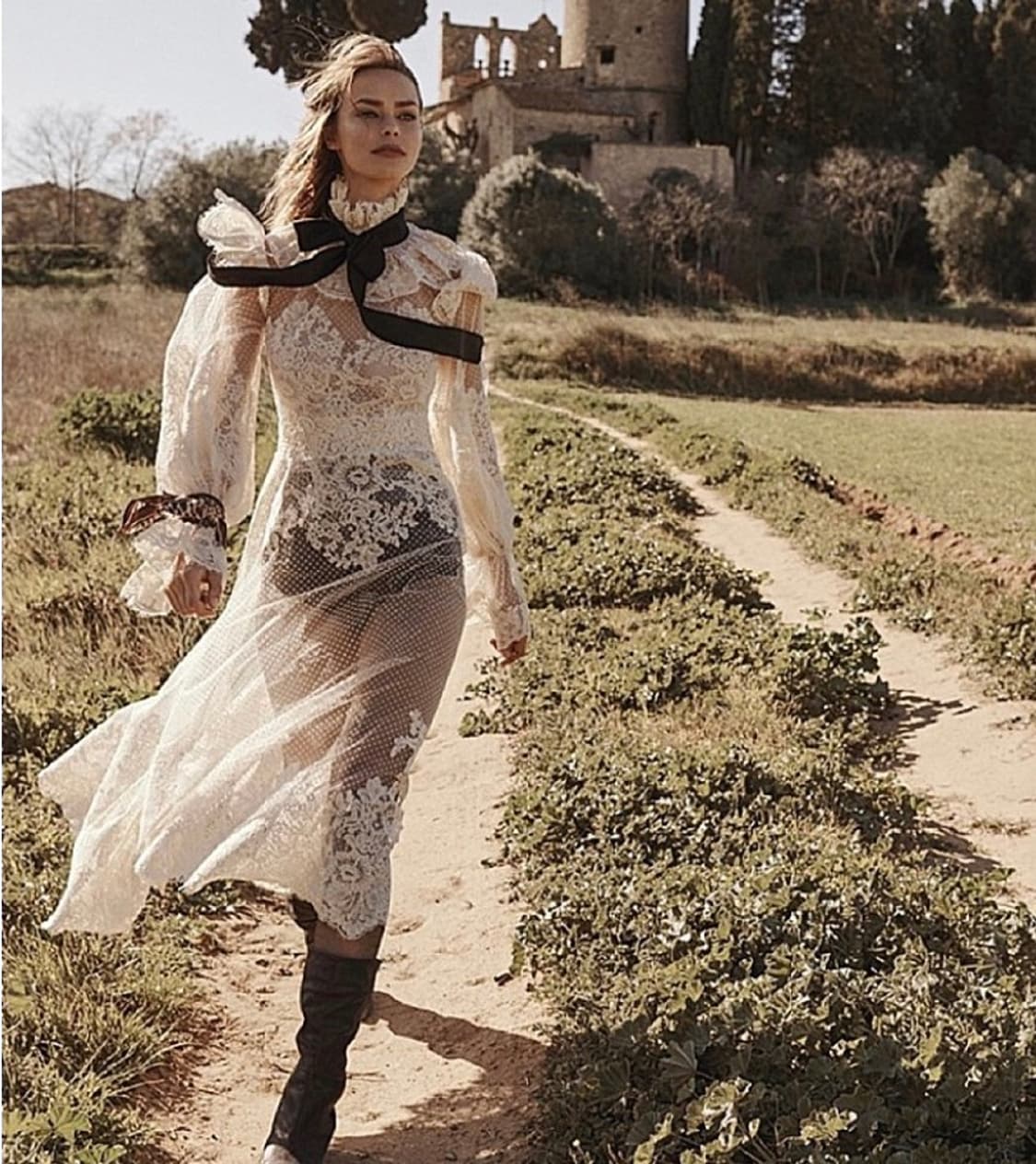 (택달린 새거) 짐머만 원피스 상품이미지1