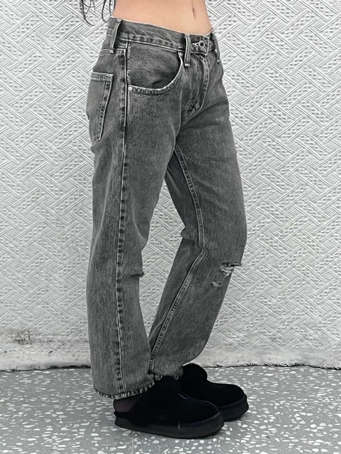 리바이스 실버탭 디스트로이드 흑청 데님팬츠 30인치 C10162 상품이미지2