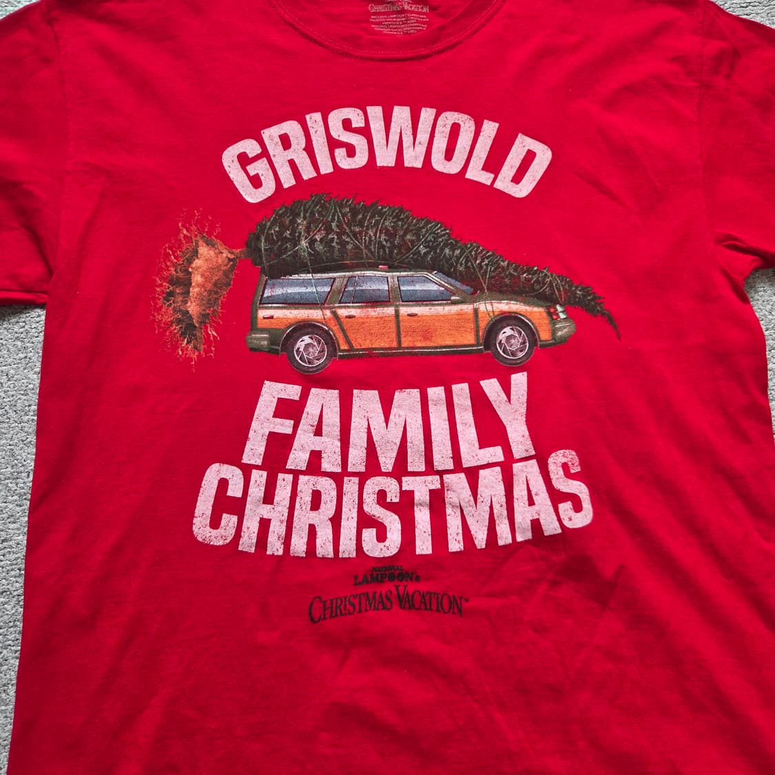 멕시코제 Christmas Vacation 반팔 티셔츠 L(100) 상품이미지2