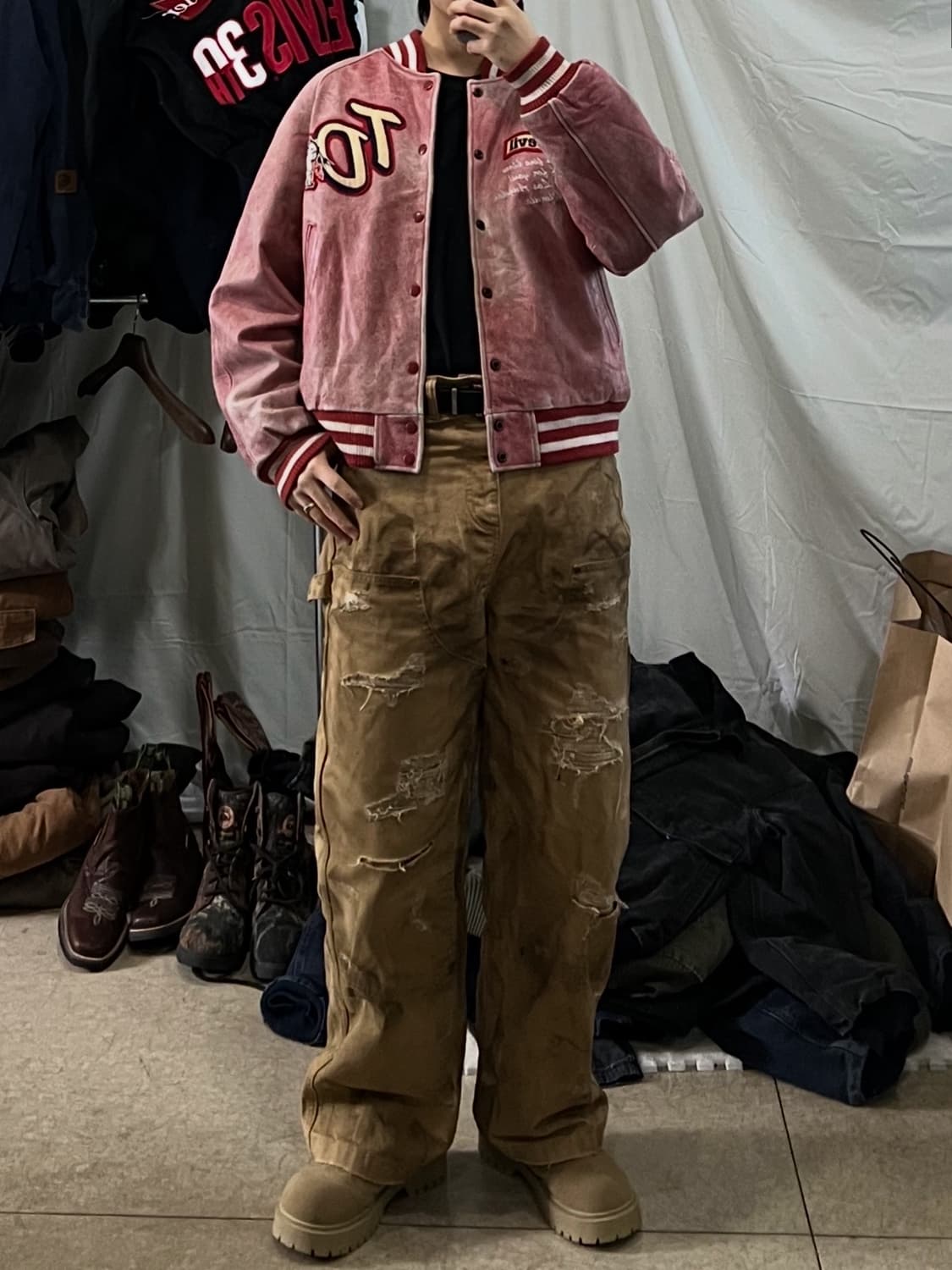 테드컴퍼니 가죽자켓 상품이미지3