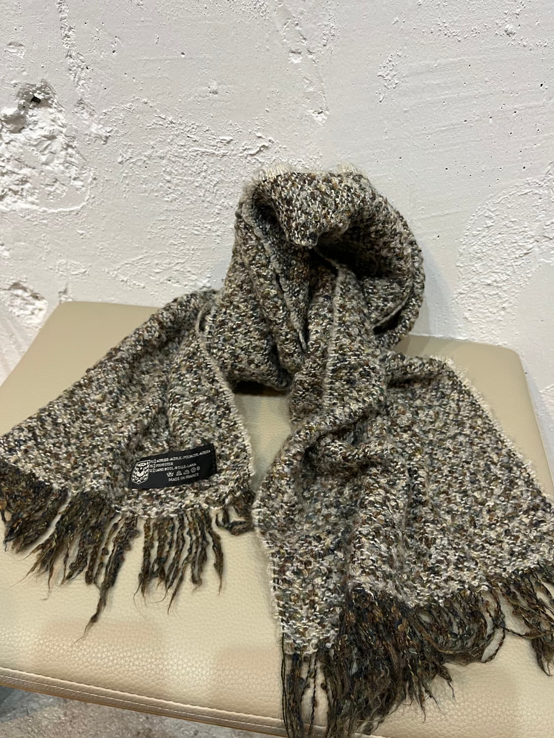 Made in FRANCE 빈티지 머플러 상품이미지1